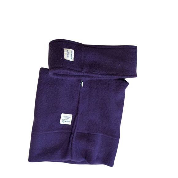 Two piece Turtle Fur Fleece The Turtle's Neck and Purple Fleece Headband Ski One - Picture 3 of 6